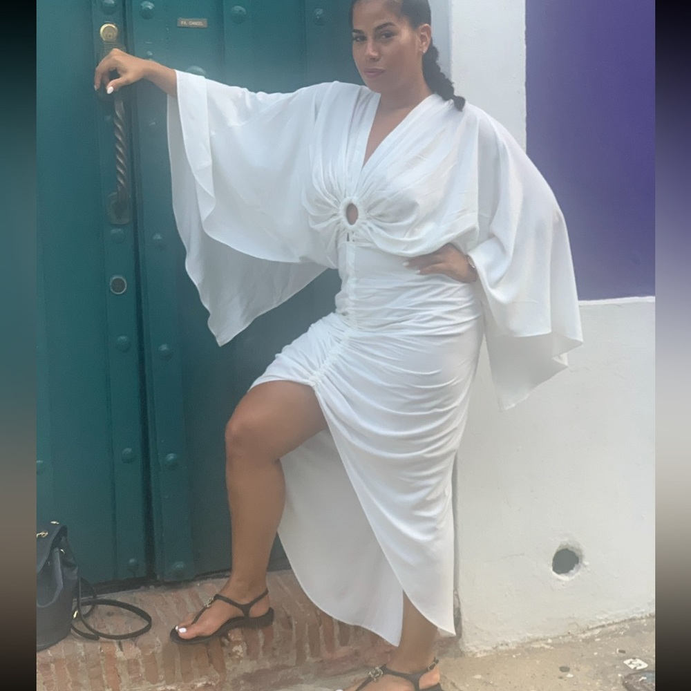 White dress